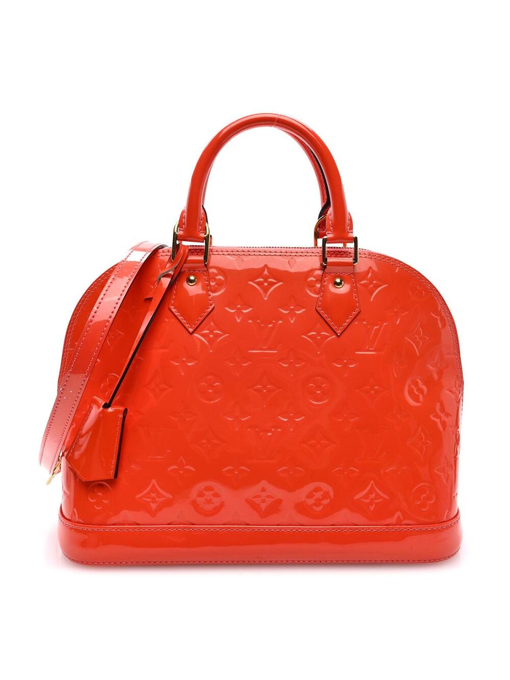 Louis Vuitton Vernis Alma Pm Rouge #377331L10B